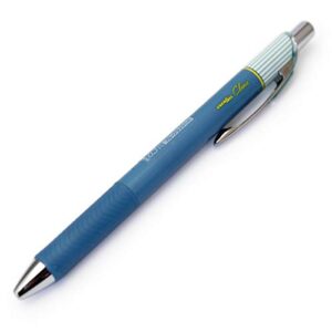 pentel ballpoint pen energel clena 0.3mm [blue black] (japan import)