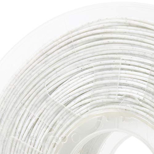 Gizmo Dorks Marble PLA 3D Printer Filament 1.75mm 1kg, White