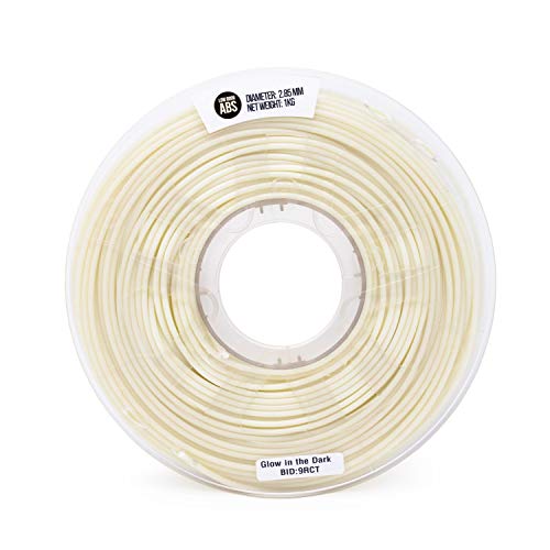 Gizmo Dorks Low Odor ABS 3D Printer Filament 3mm (2.85mm) 1kg, Glow in The Dark Blue