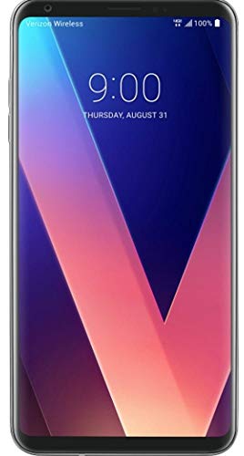 LG - V30 64GB - Cloud Silver (Verizon) (Renewed)