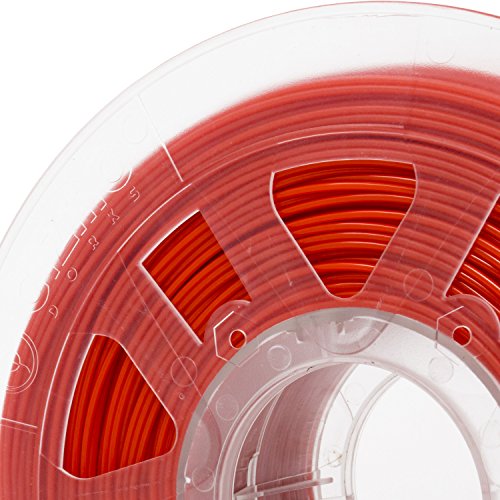 Gizmo Dorks Low Odor ABS 3D Printer Filament 1.75mm 1kg, Red