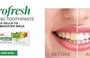 FARMASI Eurofresh Whitening Toothpaste, Provides Sensitive Teeth and Oral Care, It Refreshes The Breath and Provides a Solution to Tea and Coffee Stains, 3.7 fl. oz / 112 ml