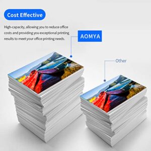 Aomya Compatible Canon PFI-107 6 Pack 5 Colors Ink Tanks 2 PFI-107MBK(Pigment),1 PFI-107BK PFI-107C PFI-107Y PFI-107M for for iPF680, 685, 780, 785