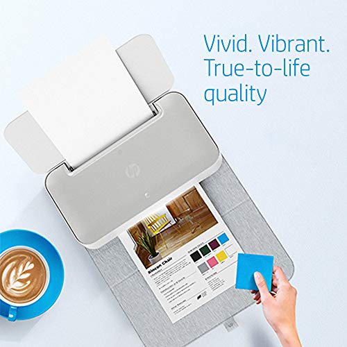 HP Tango X Smart Wireless Printer with Indigo Linen -cover – Mobile Remote Print, Scan, Copy, HP Instant Ink (3DP64A)