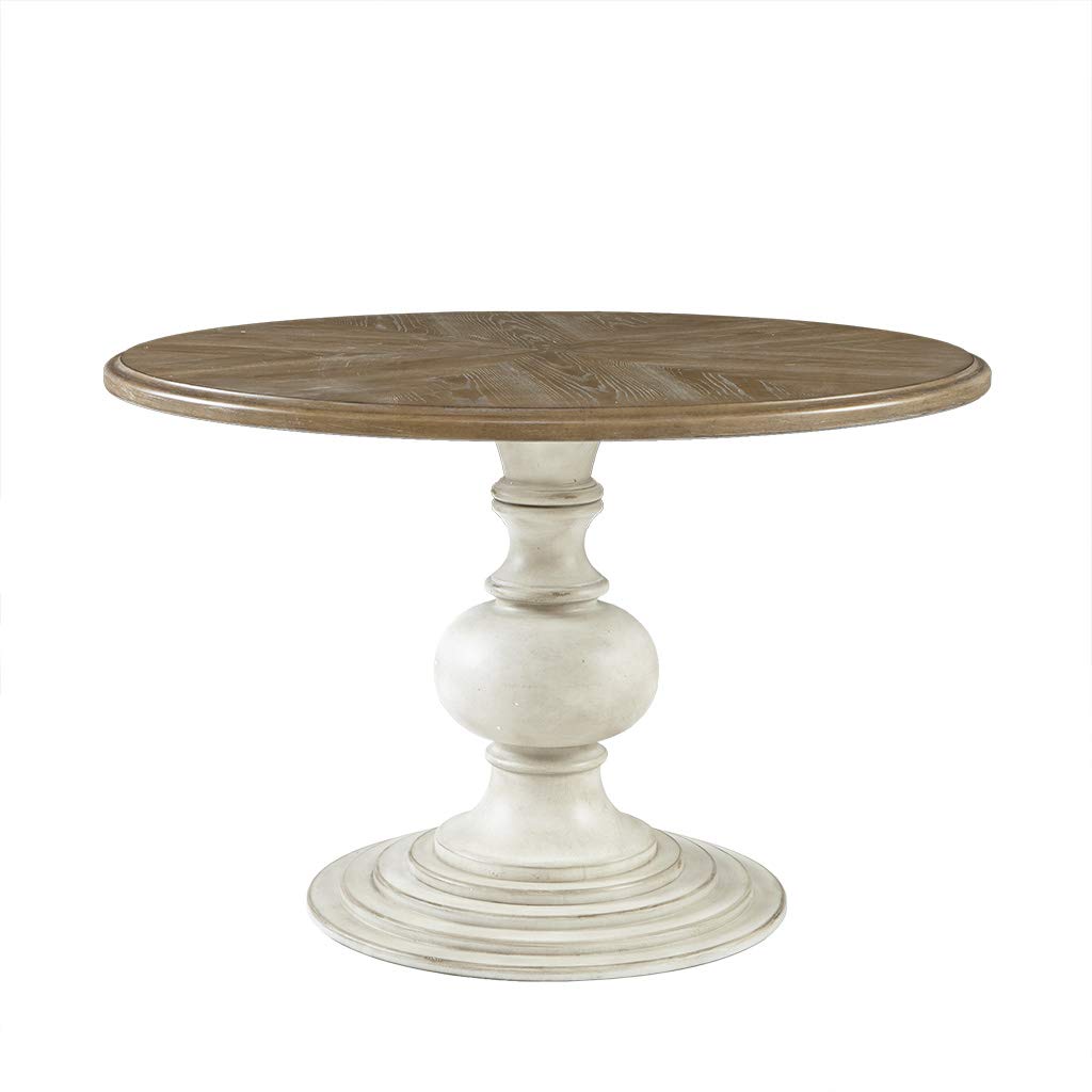 Lexi Dining Table Reclaimed Walnut/Antique Cream See Below