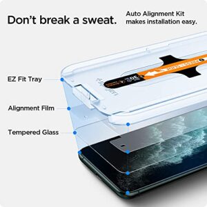 Spigen Tempered Glass Screen Protector [GlasTR EZ FIT] designed for iPhone 11 Pro Max/iPhone Xs Max [6.5 inch] [Case Friendly] - 2 Pack