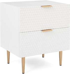 amazon brand – rivet kingston modern dresser 19.69"w, white