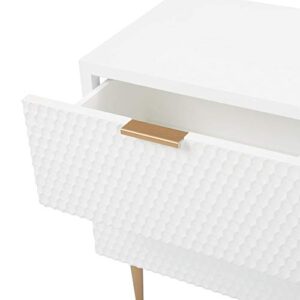 Amazon Brand – Rivet Kingston Modern Dresser 19.69"W, White