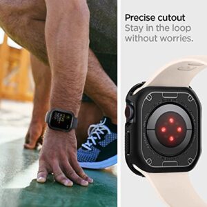 Spigen Rugged Armor Designed for Apple Watch Case Series 8/SE2/7/6/SE/5/4 45mm/44mm - Black