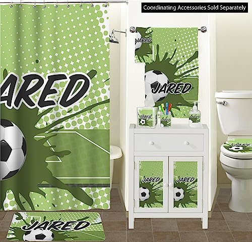 YouCustomizeIt Soccer Waste Basket - Single Sided (Black) (Personalized)