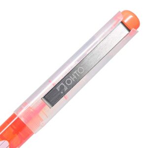 Ohto Fude Ball Color Rollerball Pen 1.5 mm, 10 Colors Ink, 10-pack, Sticky Notes Value Set