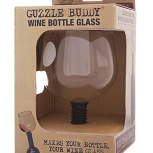 Guzzle Buddy Wine Bottle Glass, It Turns Your Bottle into Your Glass, Original As Seen on Shark Tank