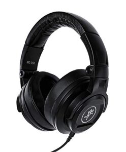 mackie mc-250 mc series professional studio headphones black