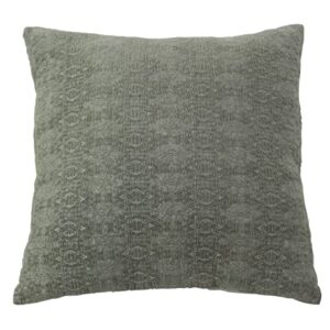 Deco 79 Modern Square Cotton Pillow 7"W x 18"H Light Green