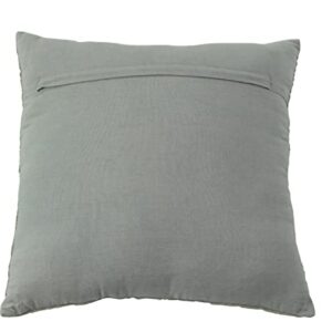 Deco 79 Modern Square Cotton Pillow 7"W x 18"H Light Green