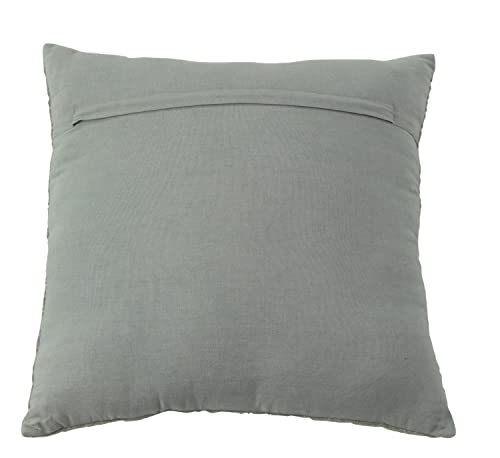 Deco 79 Modern Square Cotton Pillow 7"W x 18"H Light Green