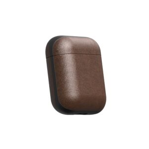 nomad airpods case | rustic brown horween leather (does not include airpod charging case)