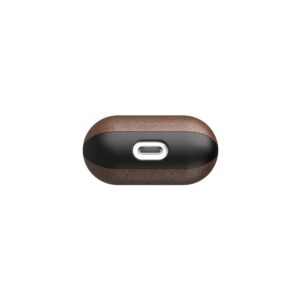 NOMAD Airpods Case | Rustic Brown Horween Leather (Does not Include airpod Charging case)