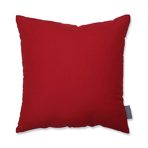 Pillow Perfect Merry Christmas Decorative Throw Pillow, 18", Red/Gold/Silver