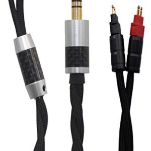 KK Cable H-PW WM1A/1Z, NW-ZX300A, PHA-2A 4.4MM Male Balanced for HD580, HD600, HD650 etc. Headphones Replacement Cable, Audio Upgrade Cable. (1.5M/4.9ft)