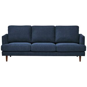 Amazon Brand – Rivet Goodwin Modern Sofa Couch, 88.6"W, Navy Blue