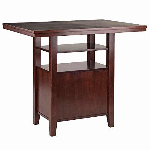 Winsome Albany High Dining Table, Walnut