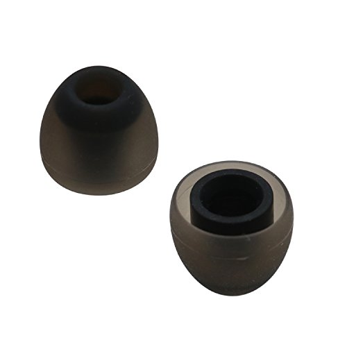 JNSA 6 Pairs of Silicone Ear Tips Compatible with Jay Bird X4 Jay Bird X3 X2 X Jay Bird Run (S/M/L) (JBSML6P)