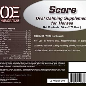 OE NUTRACEUTICALS Score Oral Horse Suppliement (4 Doses)