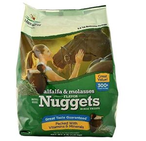 manna pro alfalfa/molasses bite-sized nuggets 4 lb