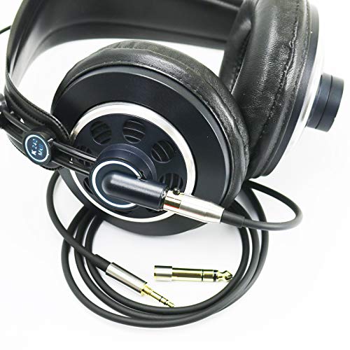 NewFantasia Replacement Audio Upgrade Cable Compatible with AKG K240, K240S, K240MK II, Q701, K702, K141, K171, K181, K271s, K271 MKII, M220, Pioneer HDJ-2000 Headphones 2meters/6.6feet