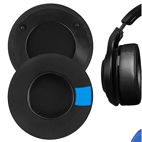 Geekria Sport Cooling Gel Replacement Ear Pads for Razer ManO'War Wireless, Destiny 2 ManO'War, Overwatch ManO'War Tournament Edition Headphones Ear Cushions, Ear Cups Cover Repair Parts (Black)