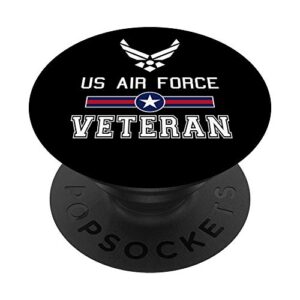 air force military veteran, military pride gift accessory popsockets popgrip: swappable grip for phones & tablets