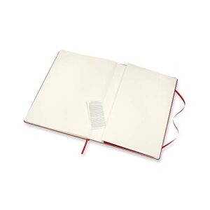 Moleskine Art Sketchbook, Hard Cover, A3 (11.75" x 16.5") Plain/Blank, Scarlet Red, 96 Pages