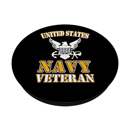 Navy Military Veteran Military Pride - Gift Accessory PopSockets PopGrip: Swappable Grip for Phones & Tablets