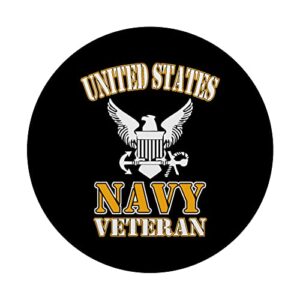 Navy Military Veteran Military Pride - Gift Accessory PopSockets PopGrip: Swappable Grip for Phones & Tablets