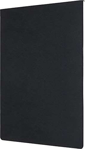 Moleskine Art Sketch Pad, Soft Cover, A4 (8.25" x 11.75") Plain/Blank, Black, 48 Pages