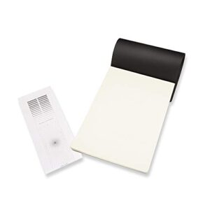 Moleskine Art Sketch Pad, Soft Cover, A4 (8.25" x 11.75") Plain/Blank, Black, 48 Pages