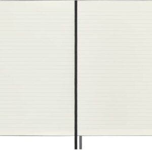 Moleskine Classic Expanded Notebook, Hard Cover, Large (5" x 8.25") Ruled/Lined, Black, 400 Pages