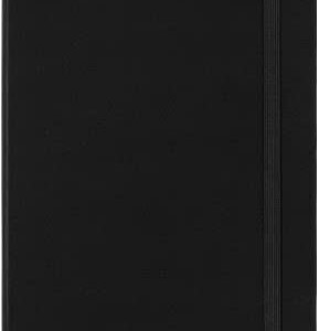 Moleskine Classic Expanded Notebook, Hard Cover, Large (5" x 8.25") Ruled/Lined, Black, 400 Pages