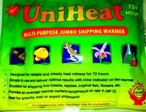 uniheat 10 pack 72 hour heat pack - for baby chicks, plants, fish and retiles