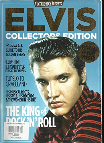 VINTAGE ROCK PRESENTS, ELVIS: COLLECTORS EDITION THE KING OF ROCK 'N' ROLL