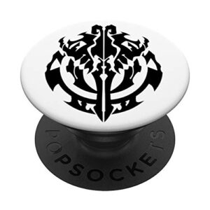 great tomb of nazarick symbol ainz pop socket popsockets popgrip: swappable grip for phones & tablets