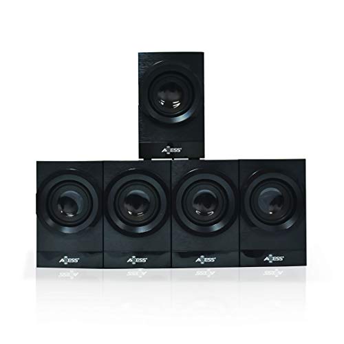 AXESS Mini Entertainment System 5.1-Channel Home Theater Speaker System Black (MSBT3911BK)
