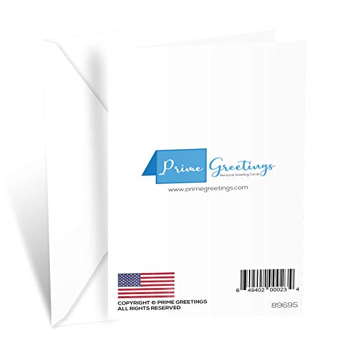 Happy 19th Birthday Card | Made in America | Eco-Friendly | Thick Card Stock with Premium Envelope 5in x 7.75in | Packaged in Protective Mailer | Prime Greetings