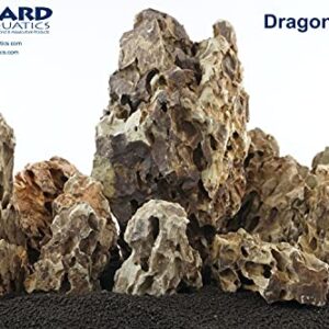 Lifegard Aquatics Aquascaping Dragon Ohko Rock 18 Lb Kit – Decorative Aquarium Rocks, Fish Tanks – 18 Lbs Kit