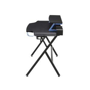 RESPAWN RSP-1000 Gaming Computer Desk, 23.625" D x 42" W x 34.625" H, Blue