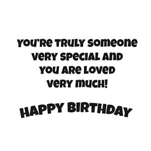 Happy Birthday Card For Son. With Love. You're Truly Someone Very Special | Made in America | Eco-Friendly | Thick Card Stock with Premium Envelope 5in x 7.75in | Packaged in Protective Mailer | Prime Greetings