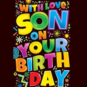 Happy Birthday Card For Son. With Love. You're Truly Someone Very Special | Made in America | Eco-Friendly | Thick Card Stock with Premium Envelope 5in x 7.75in | Packaged in Protective Mailer | Prime Greetings