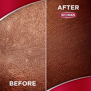 Weiman Leather Cleaner & Conditioner Care Kit | Restores Leather Surfaces | Ultra Violet Protectants Help Prevent Cracking or Fading of Leather Furniture, Car Seats, Shoes