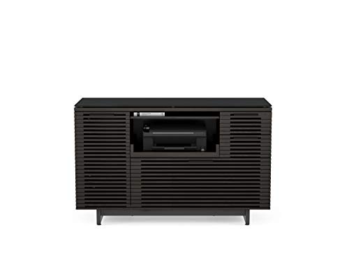 BDI Corridor Office 6520 Multifunction Cabinet (Charcoal Stained Ash)